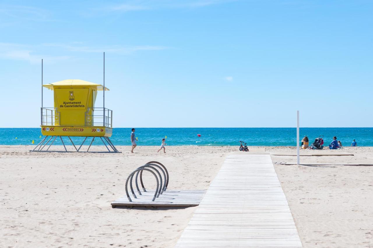 Maka Beach Apartment V Castelldefels Exterior foto